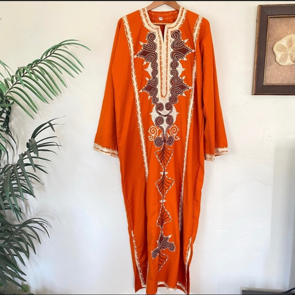 Orange Kaftan